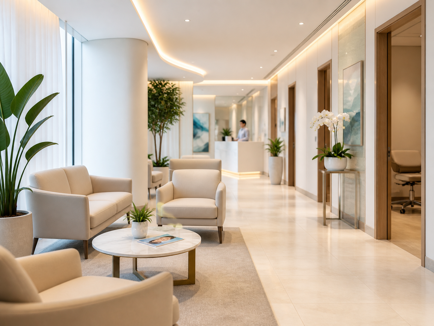 Klinik bekleme alanı
